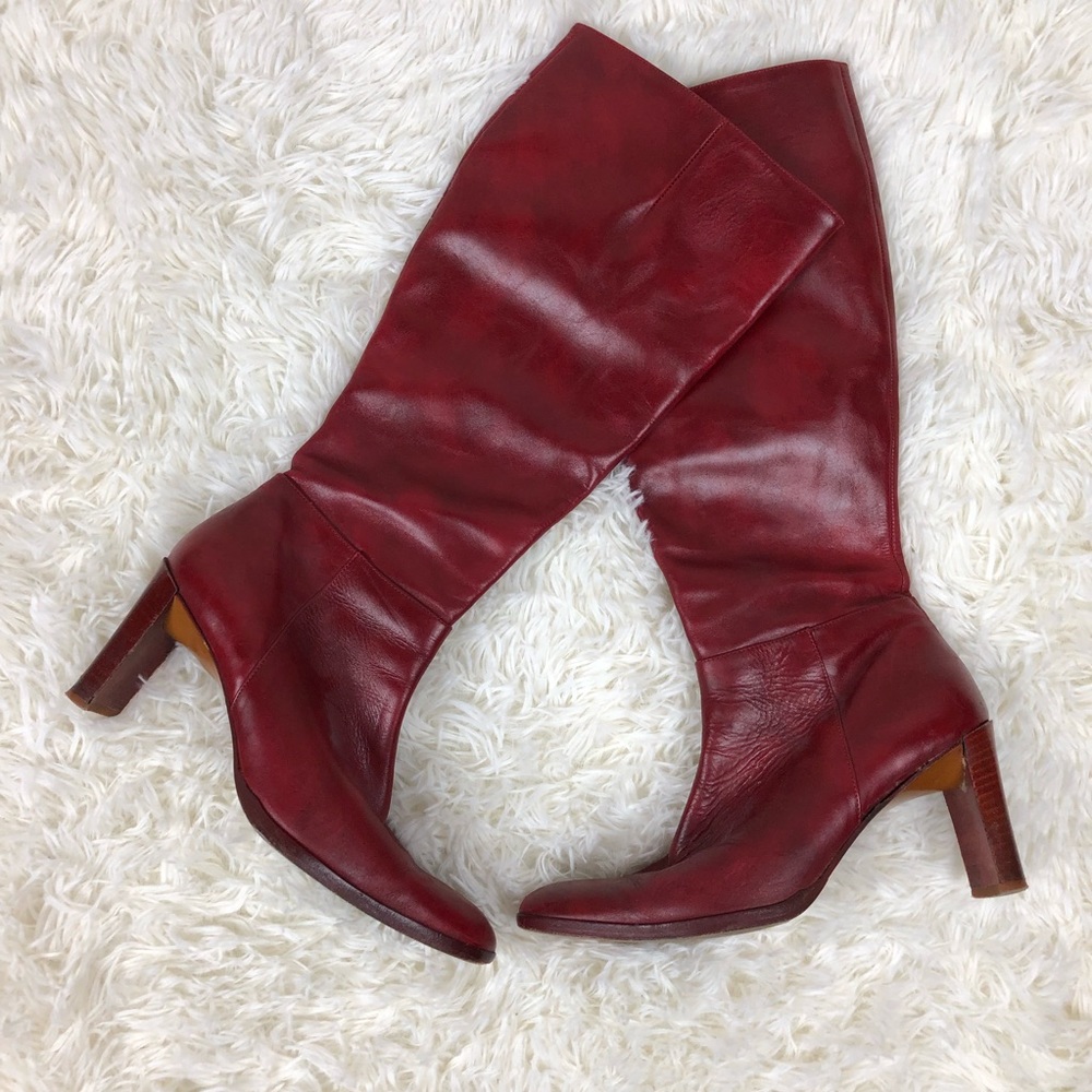 Banana Republic • Tall Boots • Red • Size 6